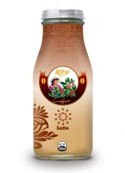 280ml  Coffee Latte Glass bottle